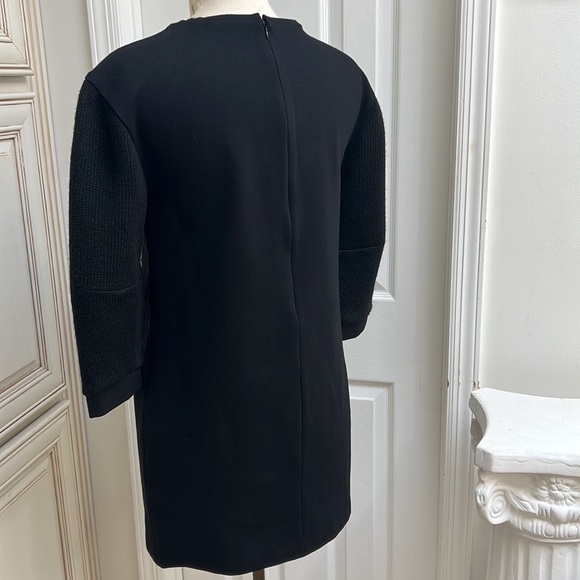 Tibi Knit Mixed Media Sweater Dress - Picture 5 of 10